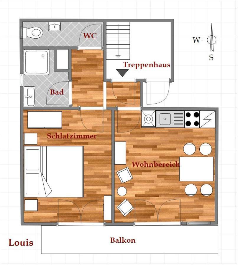 Le Bouveret - Ferienwohnungen Reinartz Oberstaufen Ngoại thất bức ảnh